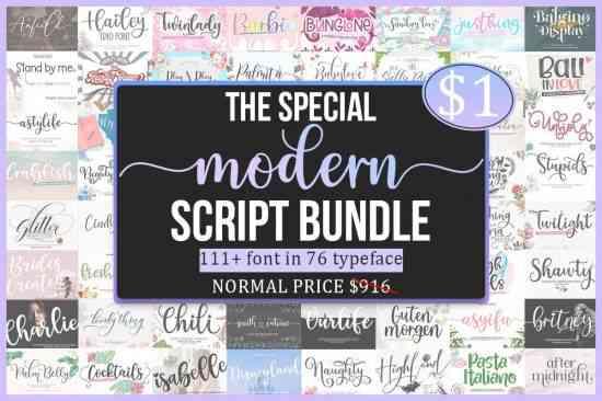 All New Script Sociality Font Bundle