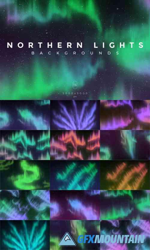 Northern Aurora Lights Backgrounds