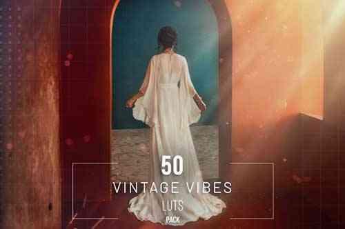 50 Vintage Vibes LUTs Pack