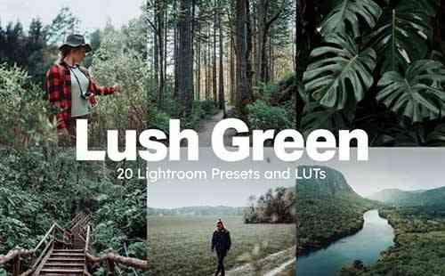 20 Lush Green Lightroom Presets and LUTs