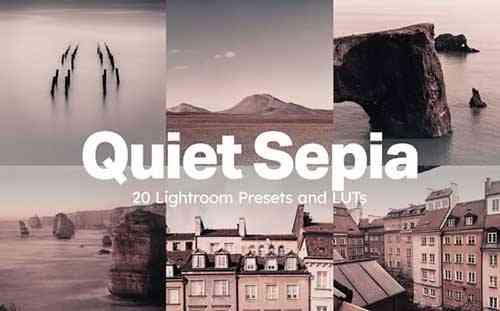 20 Quiet Sepia Lightroom Presets and LUTs