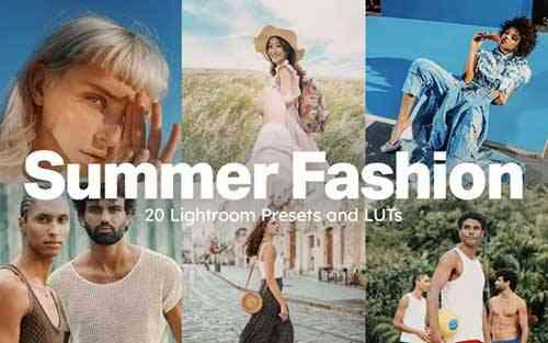 20 Summer Fashion Lightroom Presets and LUTs