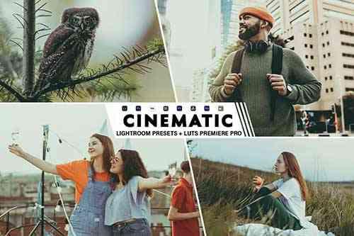 Cinimatic Lightroom Presets + Luts Premiere Pro