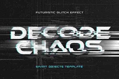 Destroy Cyber Glitch Text Effect