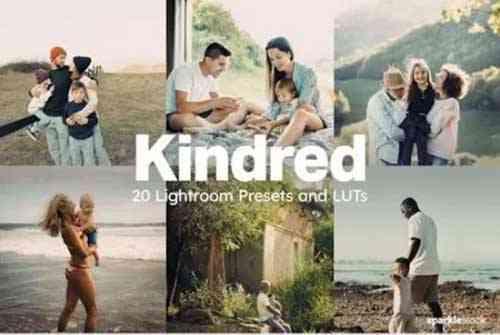 20 Kindred Lightroom Presets LUTs