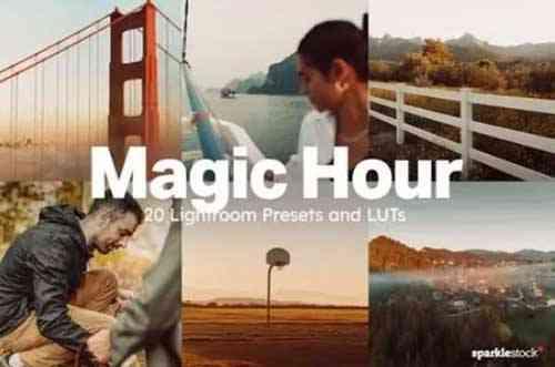 20 Magic Hour Lightroom Presets LUTs