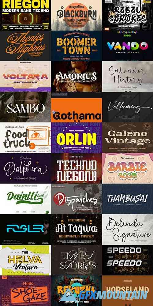 Special Fonts Bundle