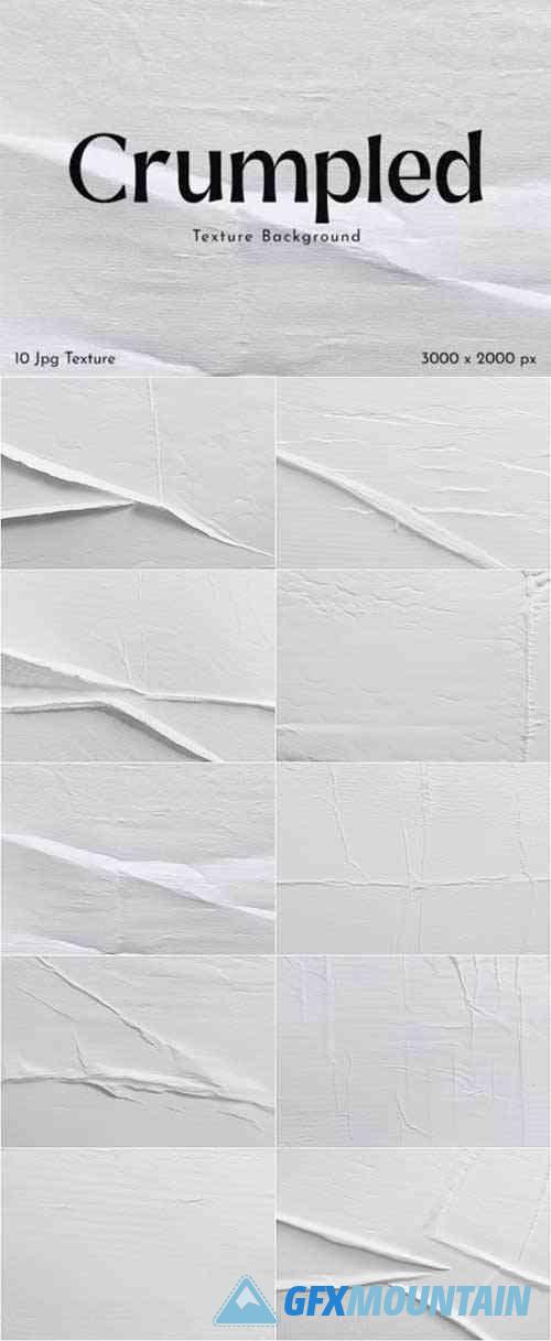 Crumpled Texture Background