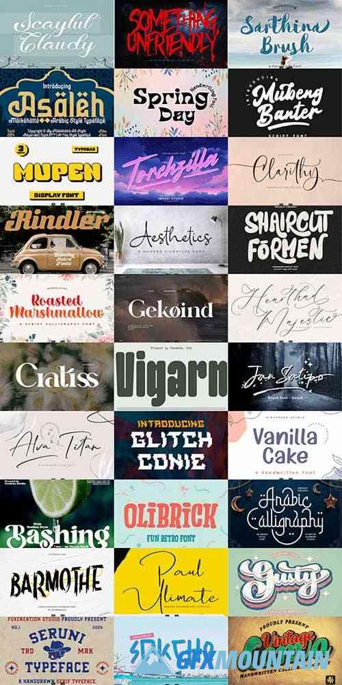 Special Fonts Bundle