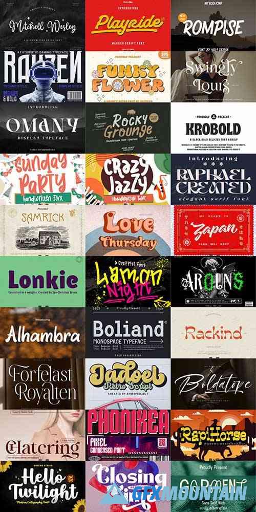 Special Fonts Bundle