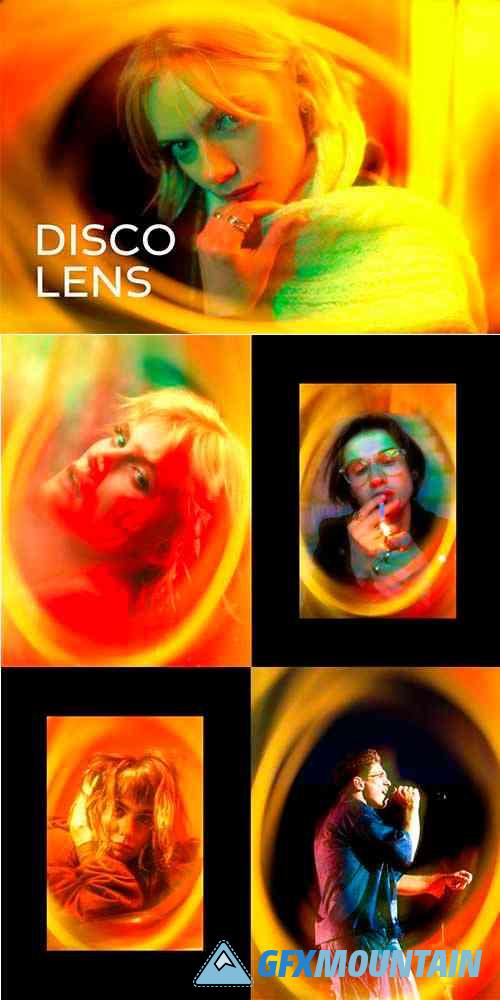 Disco Lens Photo Effect