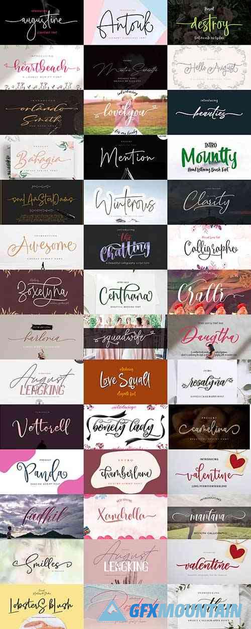 Super All Font Bundle