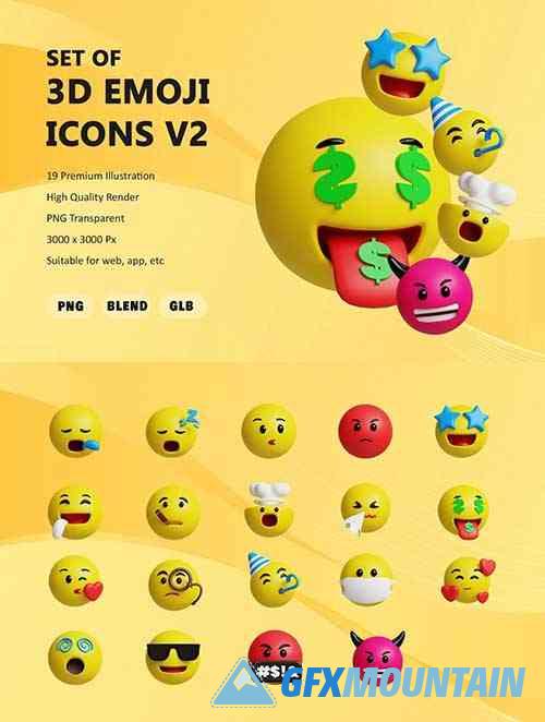 3D Emoji Icon