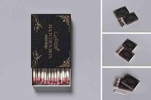 Matches Box Mockup