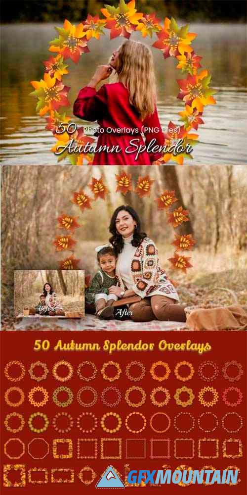 Autumn Splendor Overlays