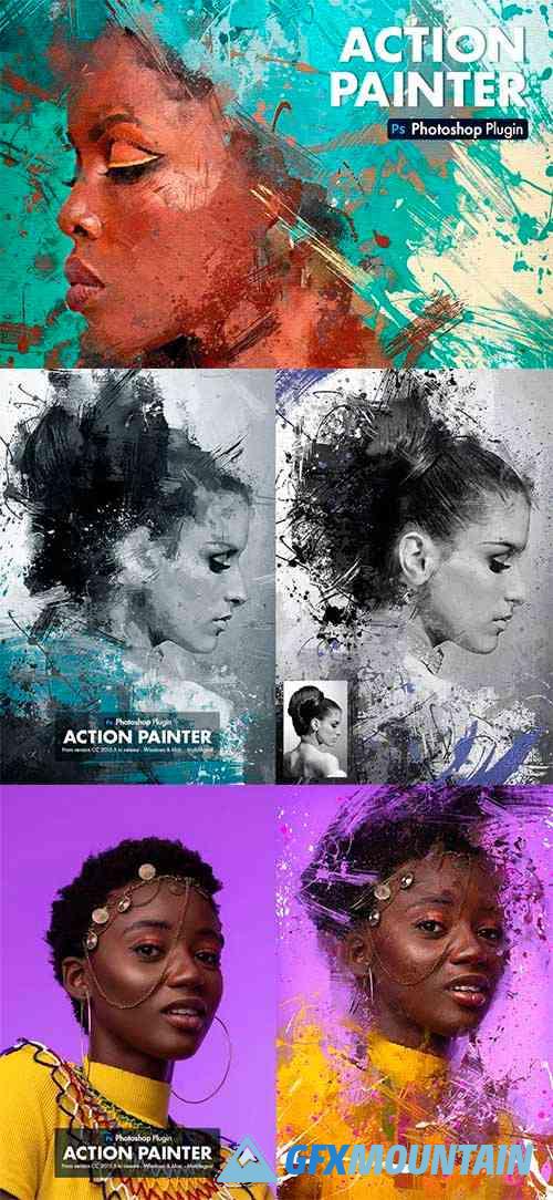 Action Painter - Photoshop Plugin 1.0.0