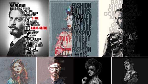 Photo Text Effect Design Bundle