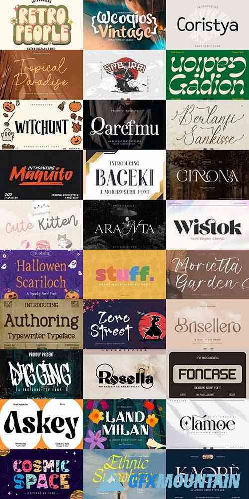 Special Fonts Bundle