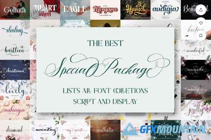 The Best Special Font Bundle