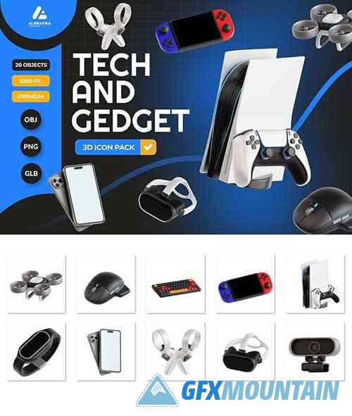 Tech and Gadget 3D Icon