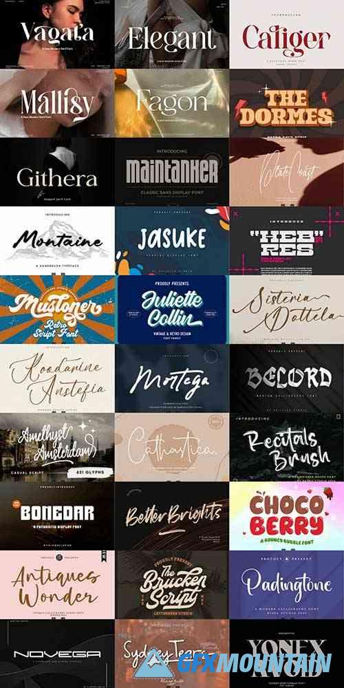 Special Fonts Bundle