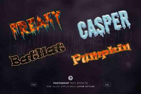 Halloween Text Effects