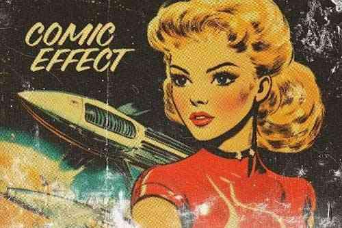 Retro Comic Photo Effect