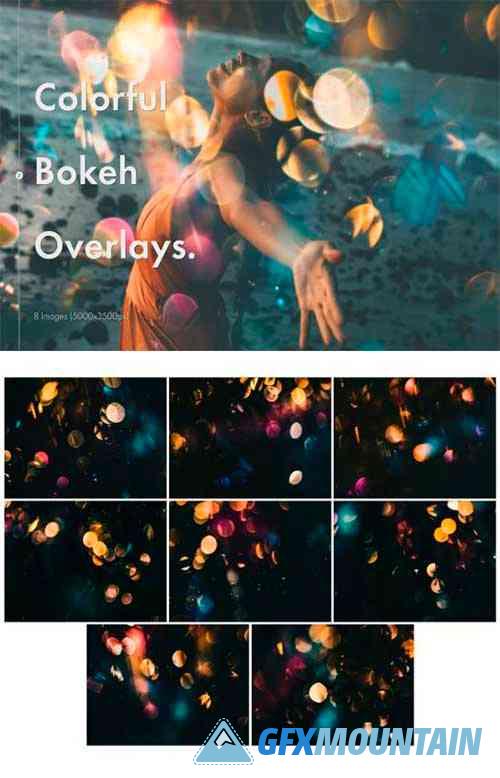 Colorful Bokeh Overlays