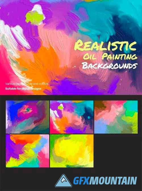 Realistic Oil Painting Backgrounds