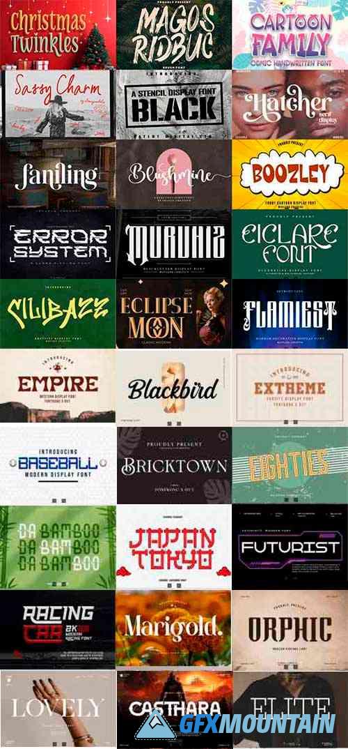 Special Fonts Bundle