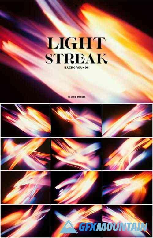 Light Streak Backgrounds