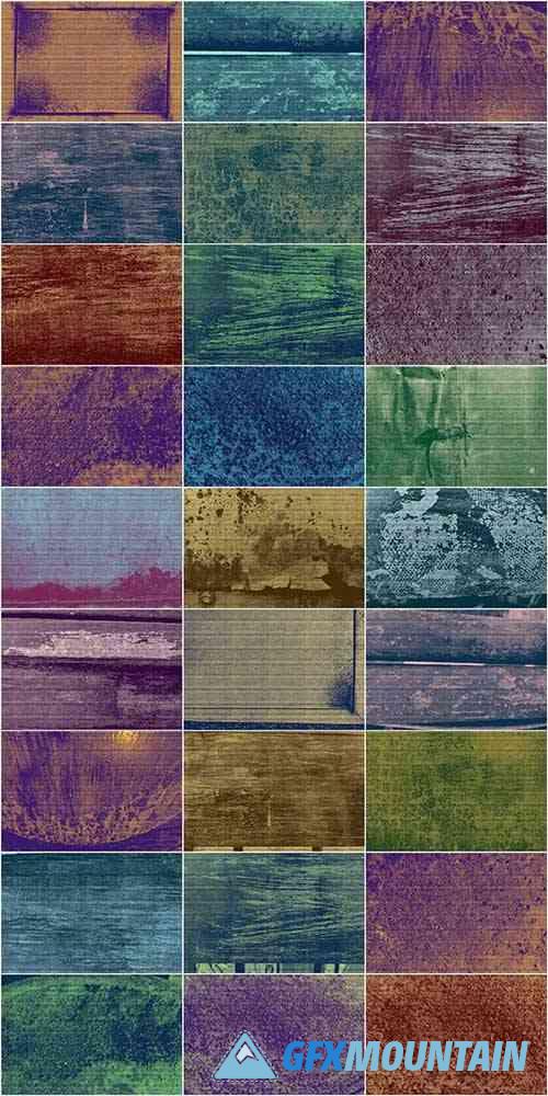 Rusty Iron Crosshatch Textures Batch No 02