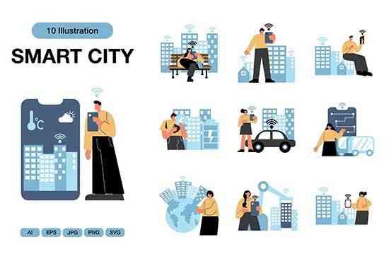 Smart City Illustrations