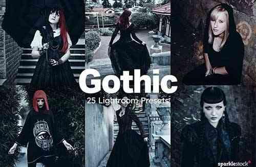 Gothic Lightroom Presets LUTs