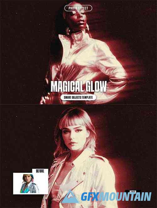 Magical Glow Photo Effect