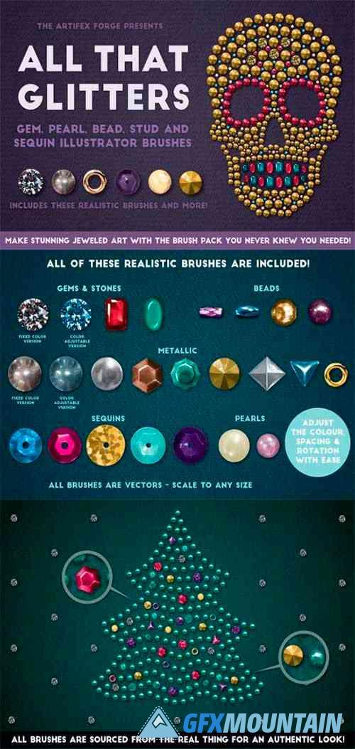 All That Glitters - Vector Brushes