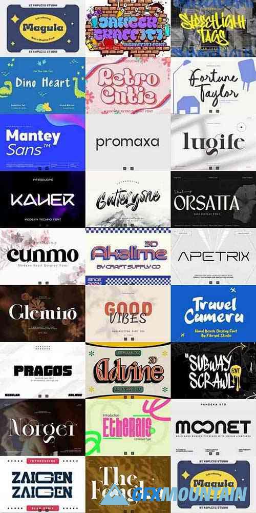 Special Fonts Bundle