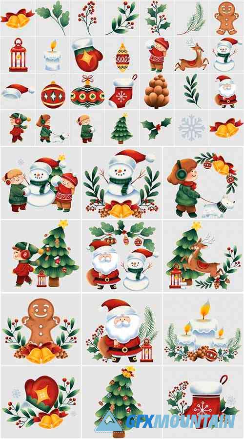 Christmas Graphics & Illustrations Pack