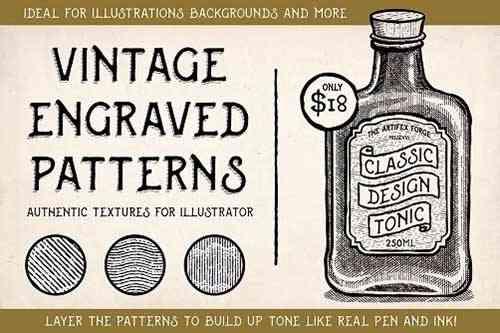 Vintage Engraved Patterns