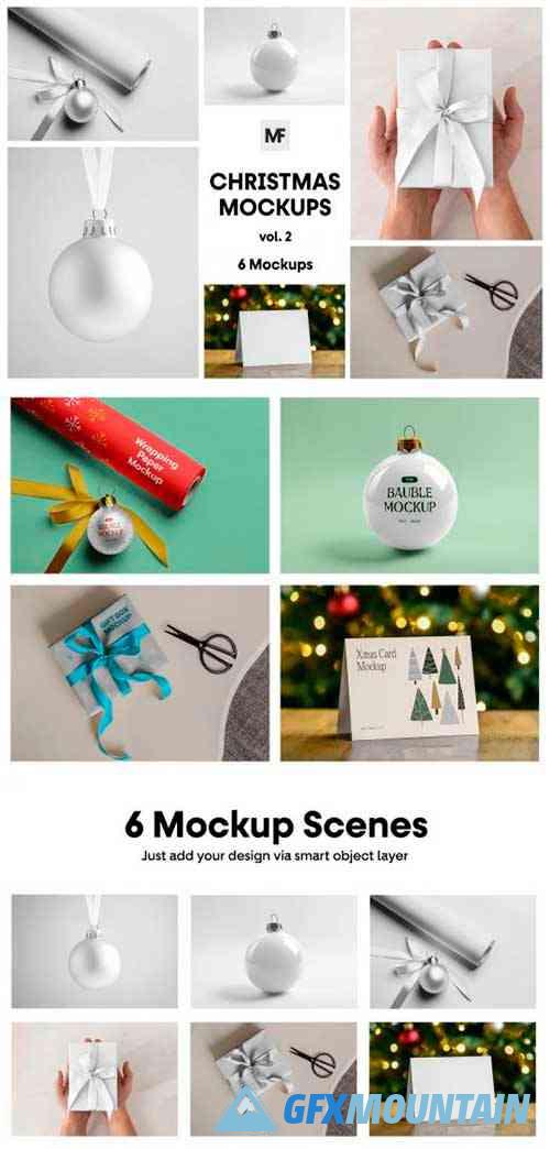 Christmas Mockups Vol2