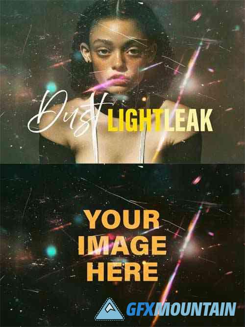 Dust and Light Leaks Photo Effect