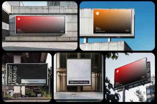 Billboard Advertising Mockups