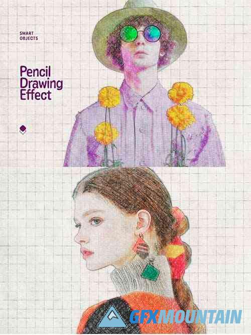 Pencil Drawing Photo Effect