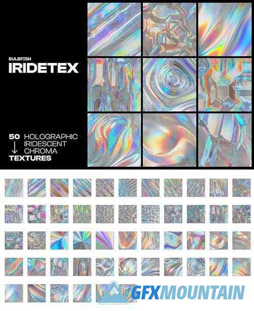 Iridetex – Holographic Iridescent Textures Pack