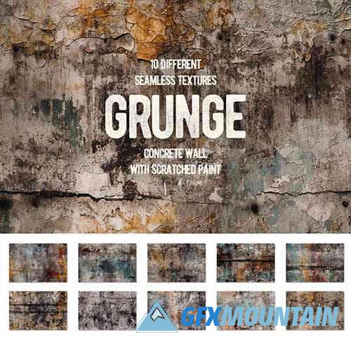 Grunge Concrete Wall Seamless Textures