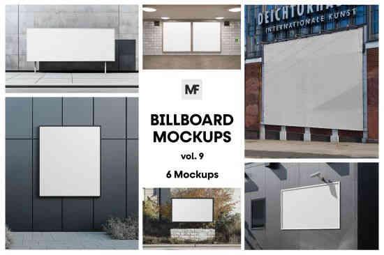 Commercial Billboard Mockups