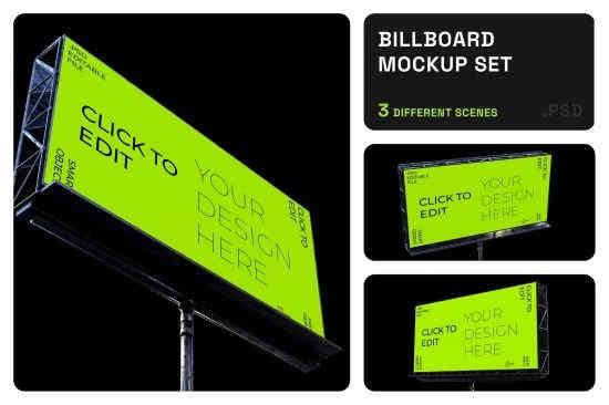 Billboard Mockup Set