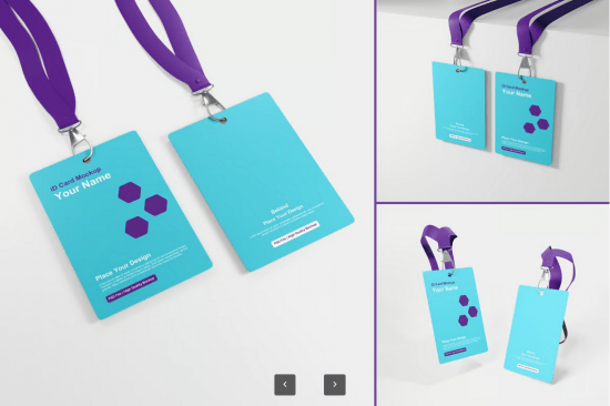 Id Card Mockup