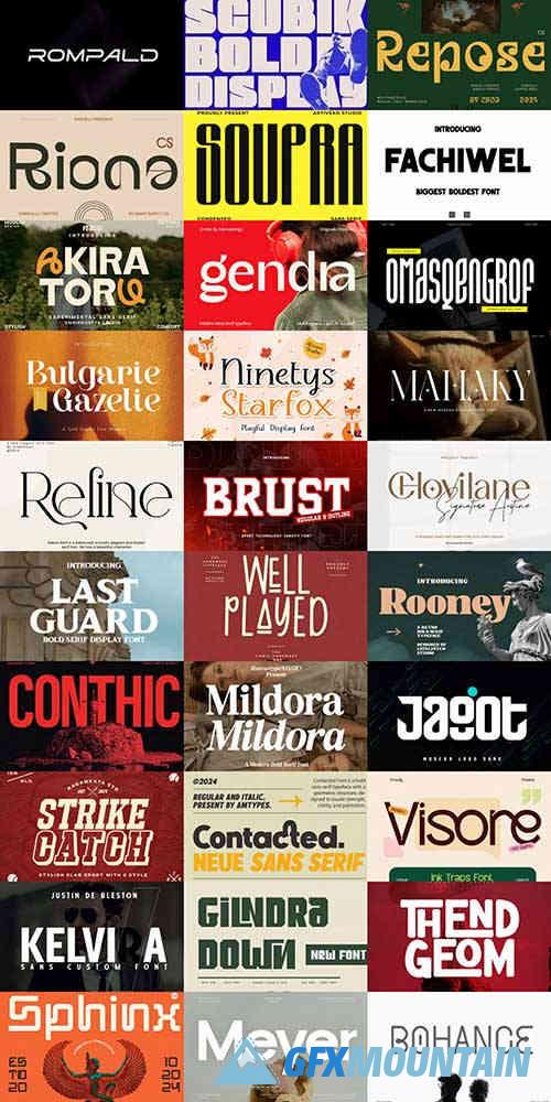 Special Fonts Bundle