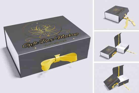 Gift Box Mockup